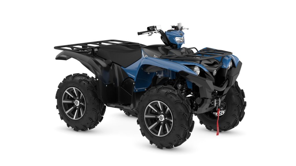 Yamaha Grizzly 700 TR ATV set skråt forfra